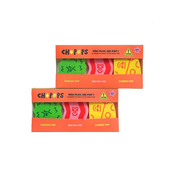 [쵸팝스] 주방용 수세미 3종 세트(3 SET)