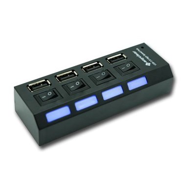 텐바이텐 애니클리어 USB 2.0 허브 4포트 커넥터 HUB204