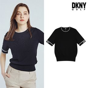 DKNY GOLF 24SS 여성 반팔 니트 2종+스카프1종