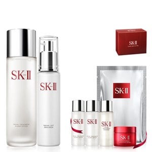 SK-II (특별) 클리어 로션 230ml + 페이셜 리프트 에멀젼 100g (스킨로션세트)