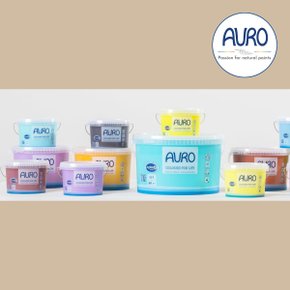 AURO 아우로 No.555 조색(브라운계열) 1L(약9㎡시공) 내부용 월페인트 벽지페인트 천연페인트 셀프페인팅