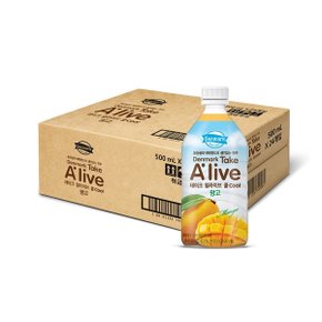 덴마크 테이크 얼라이브 쿨 500ml x 24개 망고