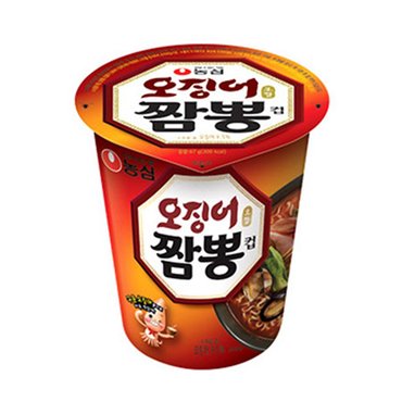  농심 오징어짬뽕 67g 30개 작은 컵라면