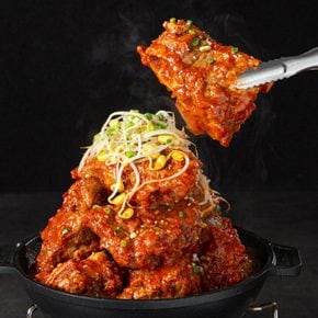 원팩쿠캣 점보 매콤 마늘 뼈찜 1.4kg X 2팩