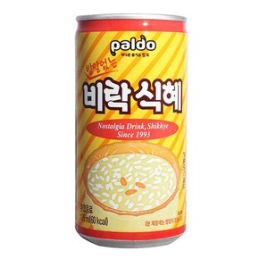 팔도 밥알없는 비락식혜 175ml x 60캔/ 식혜 전통음료 식혜캔