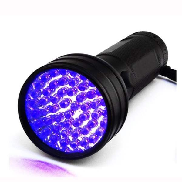 확대된 대표 UV 자외선 랜턴 51LED 블랙라이트 위폐감지 형광네일