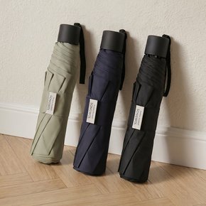 송월우산 베이직 수동 3단우산 벨크로 핸드스트랩 학생우산 무지