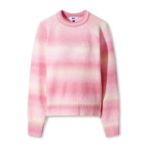 골프 (WWWAW25802PIL)여성 Multi Color Stripe Crewneck 스웨터