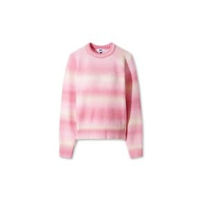 골프 (WWWAW25802PIL)여성 Multi Color Stripe Crewneck 스웨터