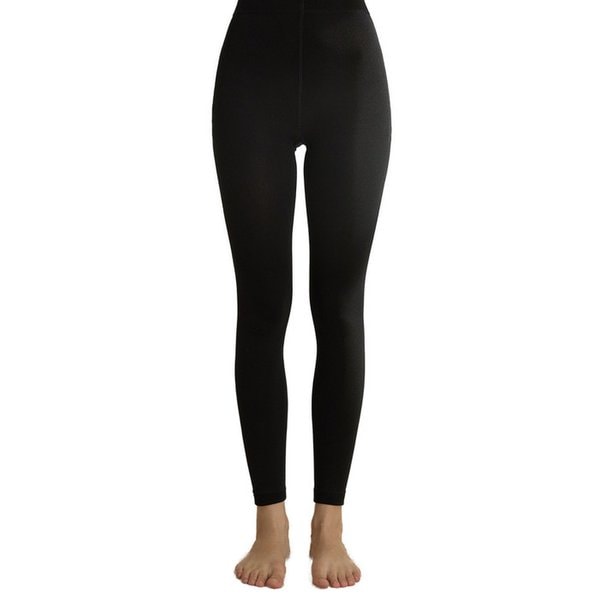 슬림핏 160D 약기모 무발 레깅스 스타킹(블랙) 44~88 사이즈