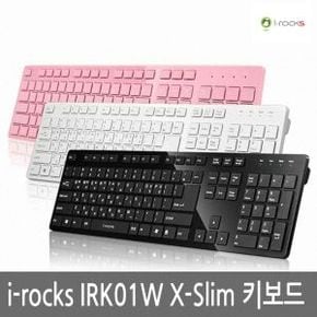 IRK01W X-Slim 유선키보드 블랙 키보드