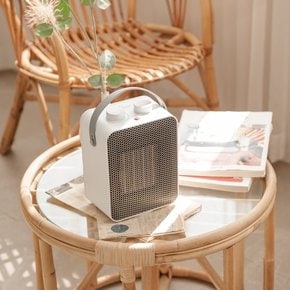 캠핑용 가정용 사무실 미니온풍기 PTC히터 회전형 HEF-101MINI