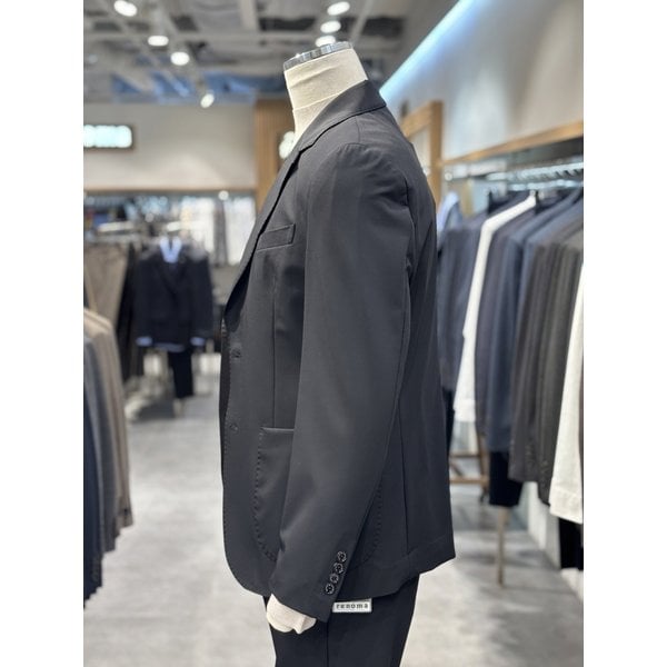 [파주점] 남성 25 S/S 블랙 비지니스 캐주얼 셋업 자켓 RRAMCJ02A