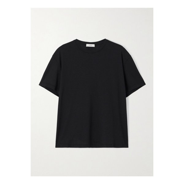 가드롭 텐셀™ 리오셀  코튼 혼방 저지 티셔츠 블랙 46376663162830878