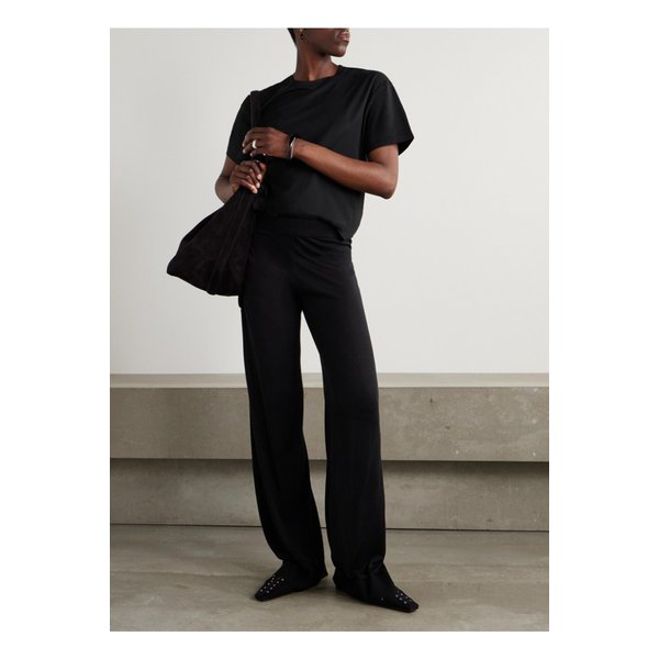 가드롭 텐셀™ 리오셀  코튼 혼방 저지 티셔츠 블랙 46376663162830878