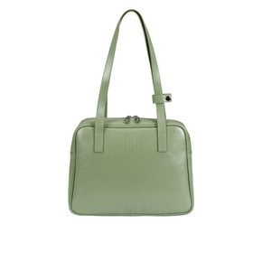 Trapezoid Middle Shoulder Bag (mint)