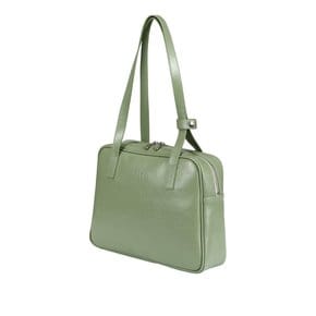 Trapezoid Middle Shoulder Bag (mint)