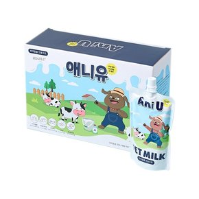 애니먼 펫밀크 강아지 고양이 우유 180ml 10개입