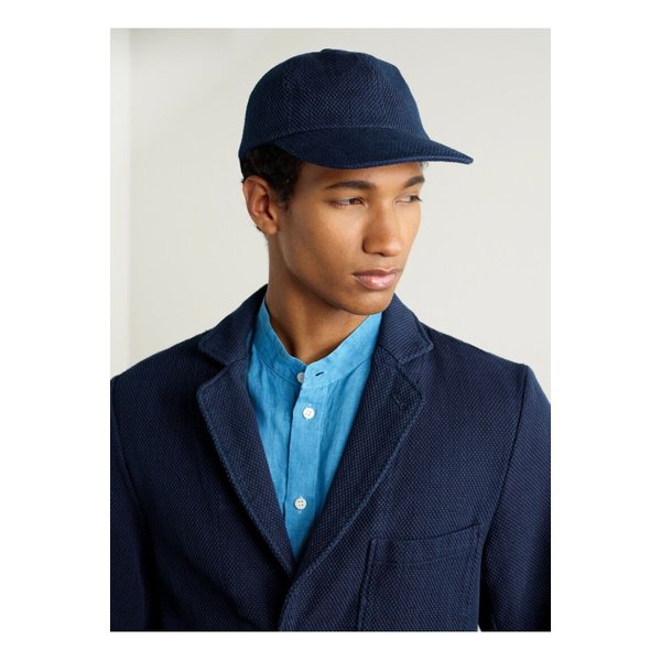 블루블루재팬 사시코 코튼 베이스볼 캡 1647597355796841