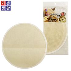 오너클랜 국산 천연 삼베 찜기(원형 중29) 찜패드 깔개 찜시트