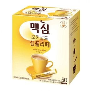 맥심 모카골드 심플라떼 50Tx1개 커피믹스 믹스커피 봉지커피