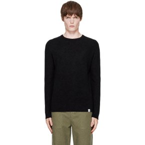 메르츠 비 슈바넨 블랙 라이트 메리노 울 캐시미어 실크 스웨터 SKCN02.99.3 99 deep black