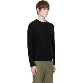 메르츠 비 슈바넨 블랙 라이트 메리노 울 캐시미어 실크 스웨터 SKCN02.99.3 99 deep black