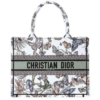 DIOR 디올 트왈 드 주이 멕시코자수 미듐 북토드 백M1296ZESR 20E