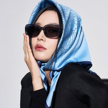 리끌로우 CORAL SCARF BLUE 스카프