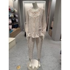 트라이엄프 여성 웨이브 튤립 오렌지 장팔 파자마(TEWPJ112OR)