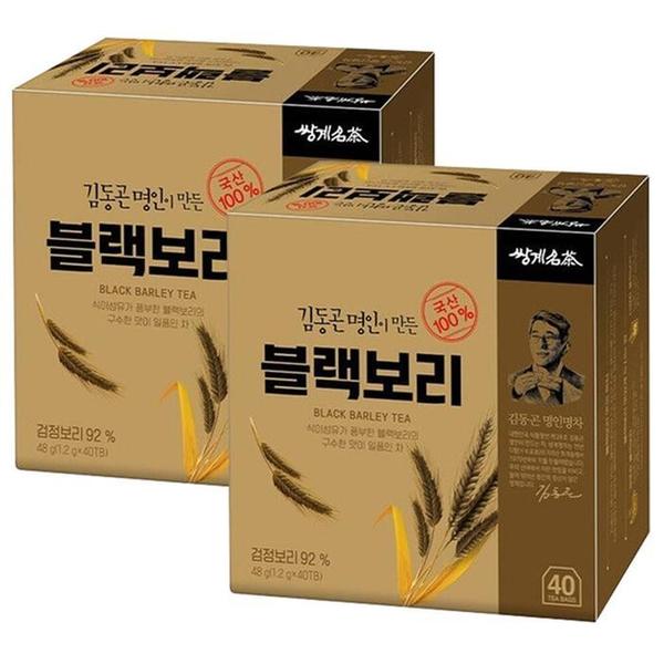 쌍계 블랙보리 80T  (40개입x2개) (S11478488)