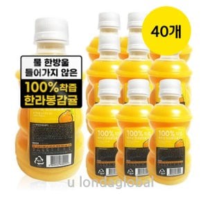 제주랑 한라봉 감귤 어린이 과일 주스 320ml 40병