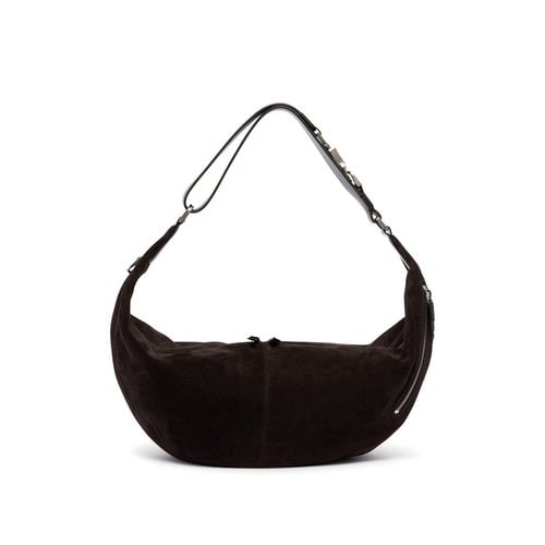 [해외배송] 백 QUIVER 클립 인 스웨이드 MARRONE BG0228LL0125/BR007 B0742283940