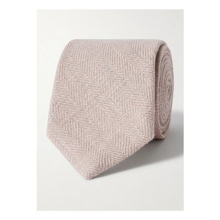 올리버스펜서 사우스웰 헤링본 리넨 타이 8cm 46376663162842480
