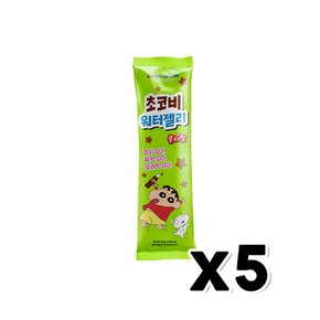 초코비 워터젤리 콜라맛 젤리간식 140g x 5개