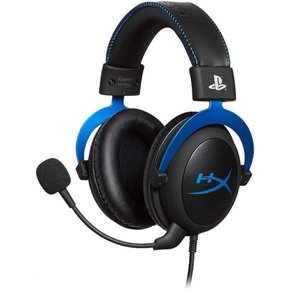 HyperX Cloud PlayStation PS5PS4 Box HX-HSCLS-BLAS [] 게이밍 헤드셋 공식 라이센스 대응