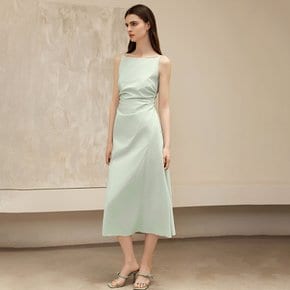 YY_Cinched waist slip dress_MINT