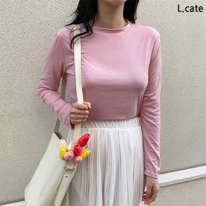 여자 티셔츠 LPAT004 무지 찰랑 라운드 티 여성패션