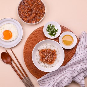 밥에 비벼먹는 순살 간장연어장(비빔장) 270g 노르웨이 연어장