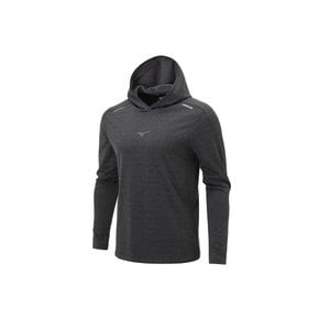 공용 런닝 후드 기모 티셔츠 32YA360111 보온성 신축성 활동성 RUNNING HOOD PULLOVER