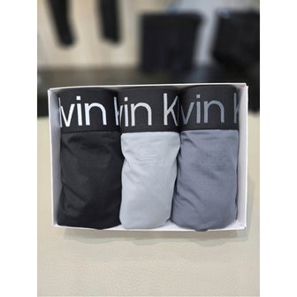 Calvin Klein Jeans [파주점] [캘빈클라인 언더웨어](NP2607O-J61)남성 볼드로고 마이크로 드로즈 3종 SET