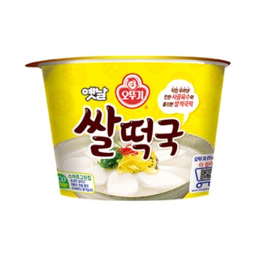 오뚜기 옛날 쌀떡국 166.6g 6입