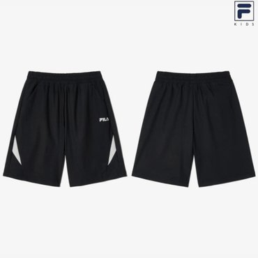 휠라키즈 [20%할인]●25 휠라키즈 트리코트 5부 팬츠 (FK2FPH2503M_BLK)
