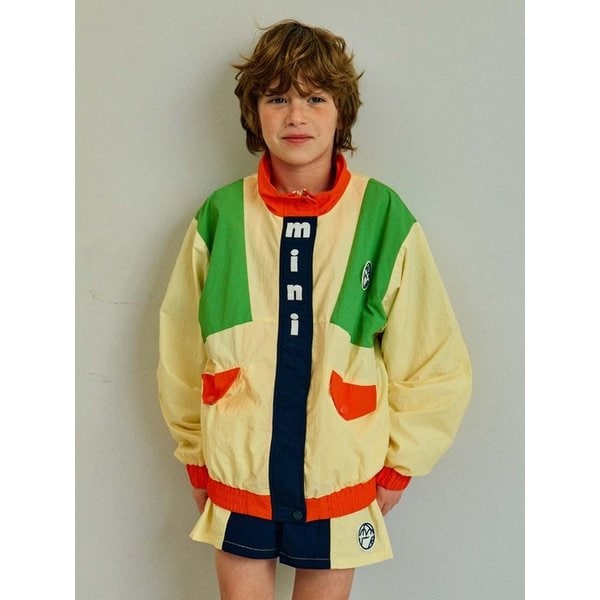 25SS 컬러블럭 아노락(BUTTER)