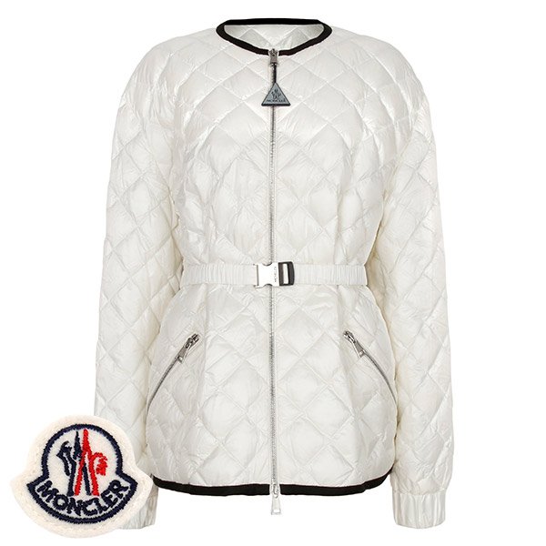 [부산점] 몽클레어 화이트 파키 구스 다운 집업 자켓 PAQUIS 1A00036 595ZZ 034