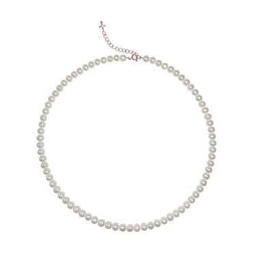 에떼르노 PN5-5.5 (5~5.5mm 담수진주 비드목걸이) 14K PG
