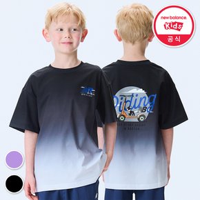 KIDS RIDER_그라데이션 아동 기능성 반팔티 NK9EF2603U