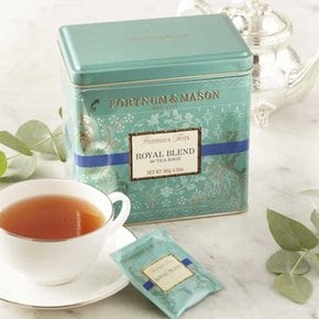 [해외직구]포트넘앤메이슨 로얄 블렌드 티백 틴 50입 100g/ Fortnum Mason Royal Blend Tea Bag Tin