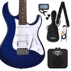 YAMAHA PACIFICA012 미니 앰프 세트 다크 블루 메탈릭 일렉트릭 기타 초보자 세트 퍼시피카