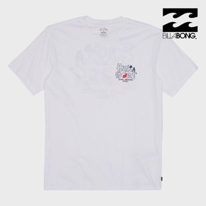 [공식] 빌라봉 남자 워디드 반팔 티셔츠 WHITE